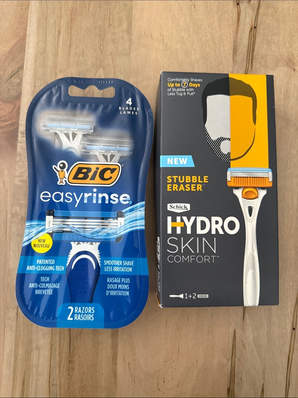 BIC EasyRinse Men's Disposable Razor - Blue